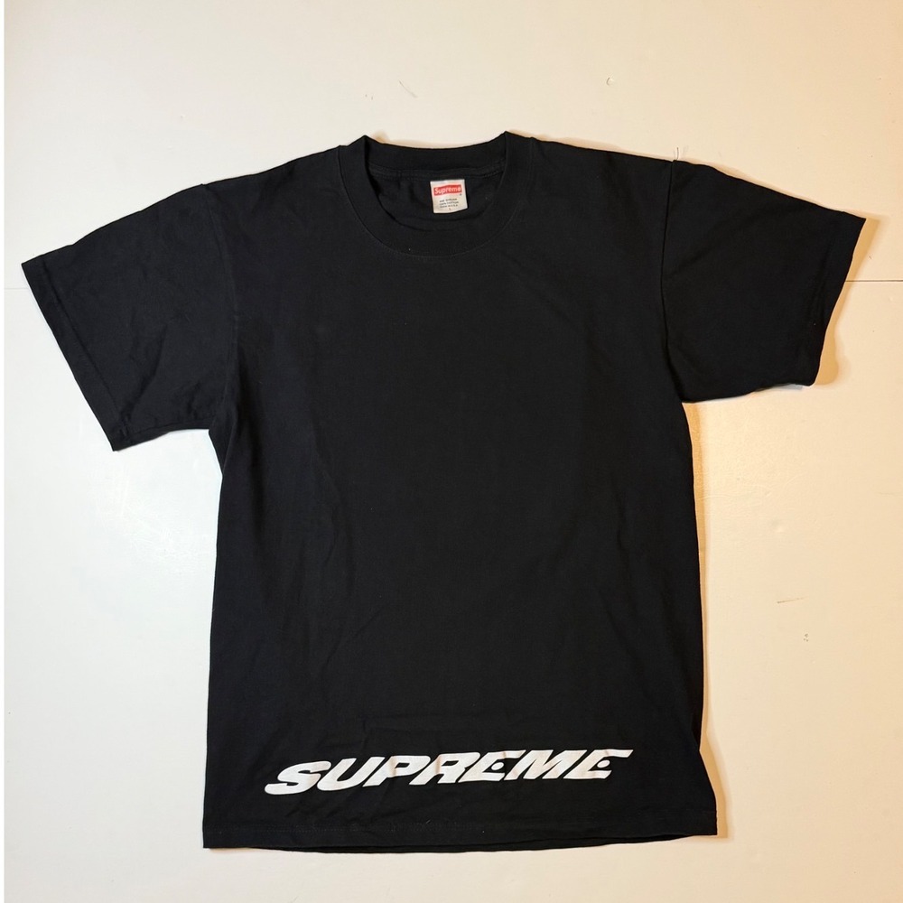 Supreme Cyber Kinetic SS14 Size L Black Radial T-Shirt